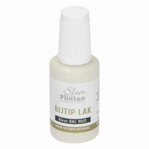 Sfeerplinten bij-tip-lak RAL 9001 - 20 ml