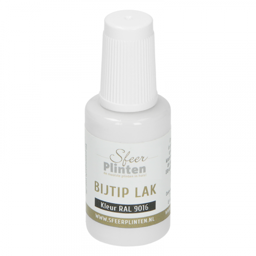 Sfeerplinten bij-tip-lak RAL 9016 - 20 ml