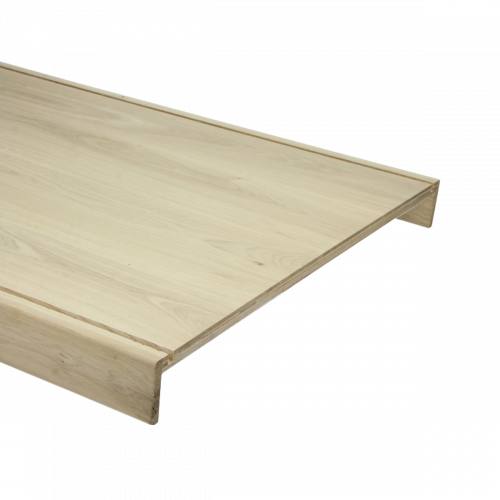 Trede rust. eik onb 92x57 (2x neus 6 cm) met uitsp
